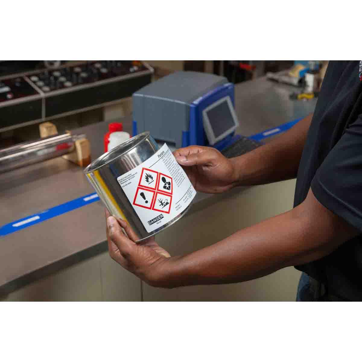 LABEL PTR 2.17IN 3.35IN R ON WHT RECT