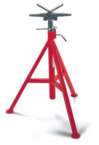 RIDGID® 56657, VJ-98 V-Head Low Pipe Stand, 12 in Pipe, 2500 lb Load