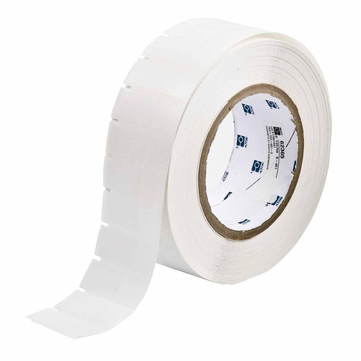 LABEL XFR THRM 0.6IN 1-5/8IN BLK RECT