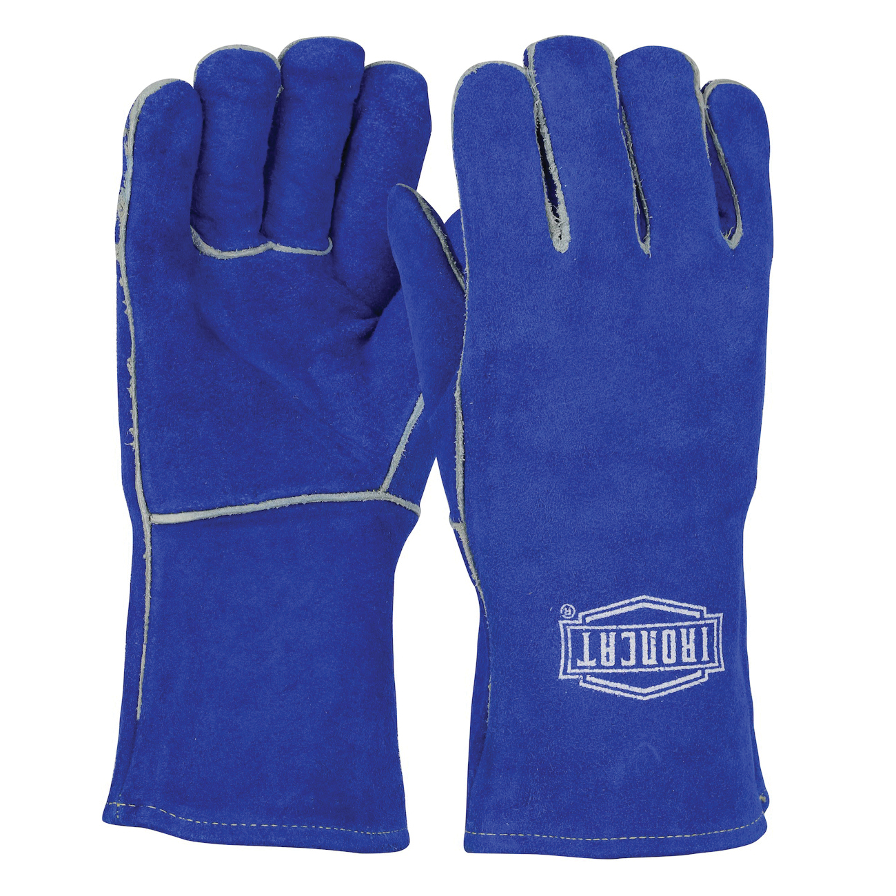 GLOVES WELDING BL COTTON/FOAM GAUNTLET