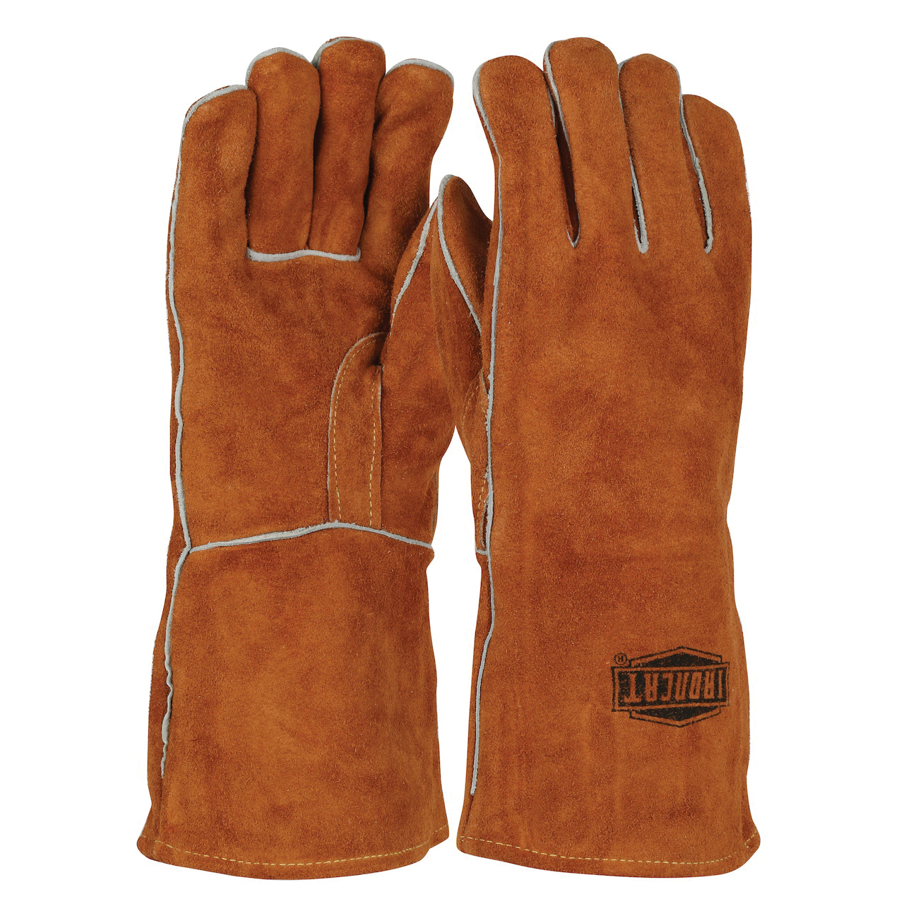 GLOVES WELDING L BR COTTON GAUNTLET 14IN