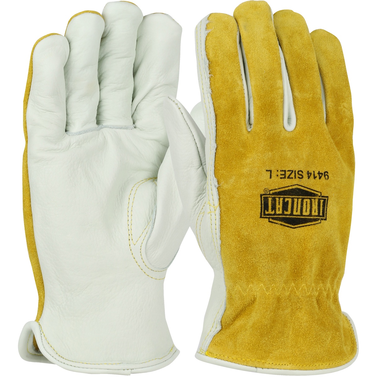 GLOVES PRP GENL DRIVERS/WORK 2XL TAN/WHT