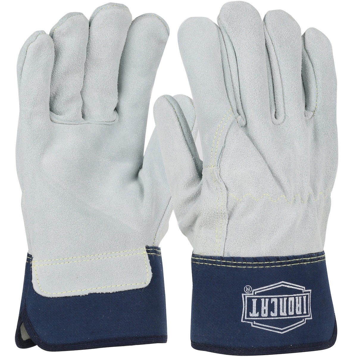GLOVES WELDING XL BL/GRA COTTON 10-7/8IN