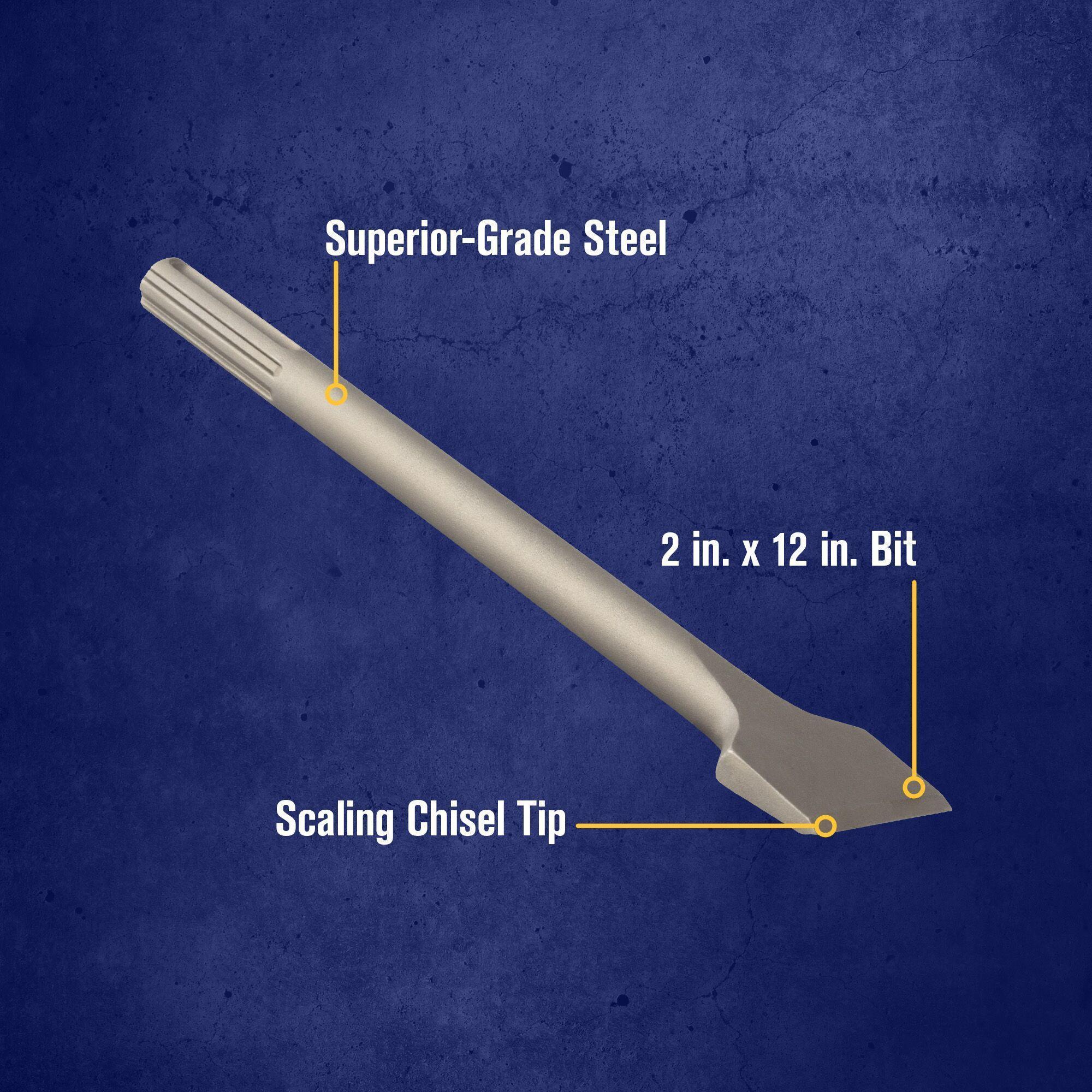 CHISEL SCALING DML CHISEL HMR BITS 2IN