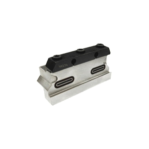 Iscar 2302499 JET-HP Line Indexable Cut-Off Blade Tool Block With Fixed Pockets, TGTBU, 1.4 in OAH