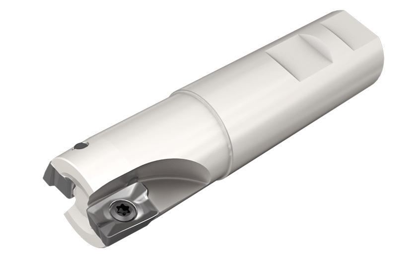 Iscar 3102155 HM90 E90AD-15 90 Deg End Mill, ANSI Code: HM90 E90AD-D1.00-2-C1.00B, 1 in Dia Cutting, Cylindrical Shank, Right Hand Cutting, No