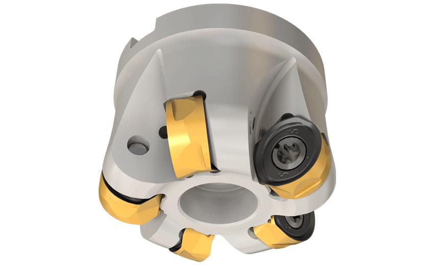 Iscar 3106164 H400 FR 16 Face Mill, 1.37 in Dia Cutting, 3/4 in Dia Shank, 1.5 in OAL, 0.75 in Dia Arbor Hole, Yes