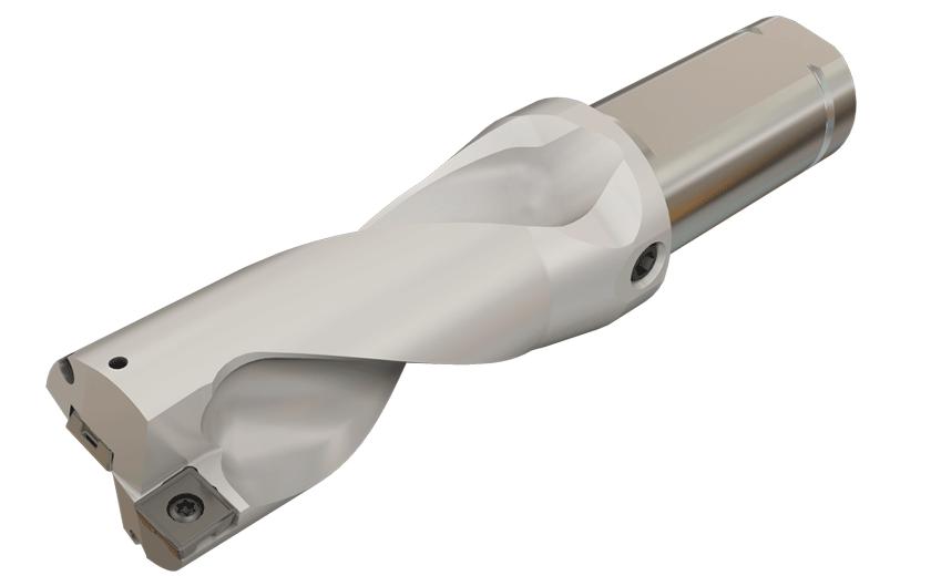 Iscar 3201806 DR-2D-N Indexable Square Insert Drill, 1-1/2 in Modular Connection, 1-1/2 in Dia Shank, 7.46 in OAL, Yes