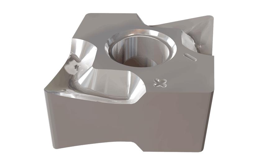 Iscar 3320796 CNGG-F3N Double-Sided Insert, CNGG Insert, 330 Insert, 80 deg Rhombic Shape, Positive Rake, For Use On Stainless Steel/Cast Iron/Hard Materials/Aluminum/Non-Ferrous Materials/Super-Alloys/Titanium, Solid Carbide