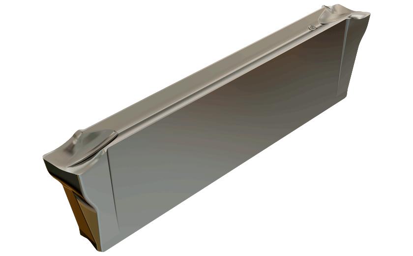 Iscar 3384320 DGR/L-J/JS Parting & Grooving Insert, 1500 Insert, DGR Insert, 0.059 in W Cutting, 8 deg Lead Angle, Right Hand Lead Angle Direction, Solid Carbide, TiAlN/TiN