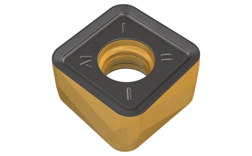 Iscar 3391901 FFQ8 SZMU Double-Sided Insert, SZMU Insert, 120520 Insert, Solid Carbide, Stainless Steel/Super Alloys/Titanium, Square Shape