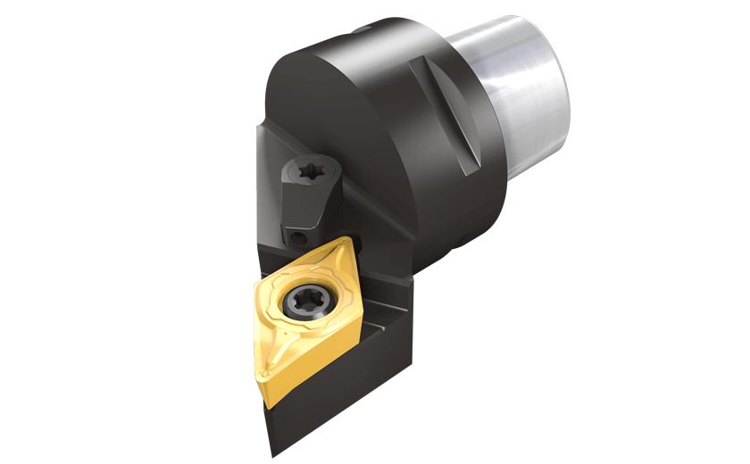 Iscar 3603547 C#-SDJCR/L-13-SL-JHP Tool Head, Right Hand Cutting, Insert Compatibility: DCMT 13T5-SL, 3.11 in OAL