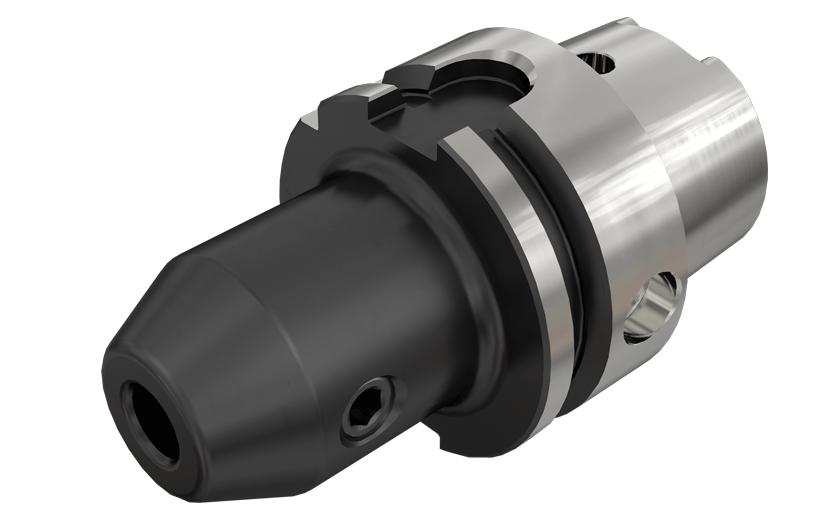Iscar 4502083 HSK A-EM (Weldon) Side Clamp Holder, 3/4 in Dia Hole, HSK Taper Shank, #63 Taper, 3.15 in Projection