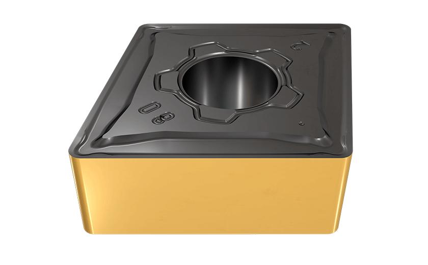 Iscar 5510330 CNMG-M3M Double-Sided Insert, CNMG Insert, 331 Insert, 80 deg Rhombic Shape, Neutral Cutting, For Use On Stainless Steel, Solid Carbide