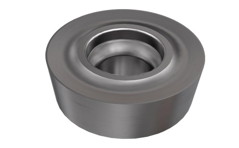 Iscar 5604136 RCMT/RCCT-MO Single-Sided Insert, RCMT Insert, 1607 Insert, Solid Carbide, Steel/Stainless Steel/Cast Iron/Hard Materials/Super-Alloys/Titanium, Round Shape