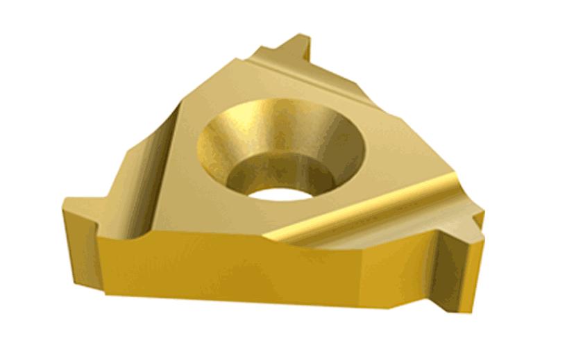 Iscar 5901407 ER/L-ACME Laydown Threading Insert, 27ER Insert, 4 TPI, External Thread, Acme Thread, Right Hand Cutting