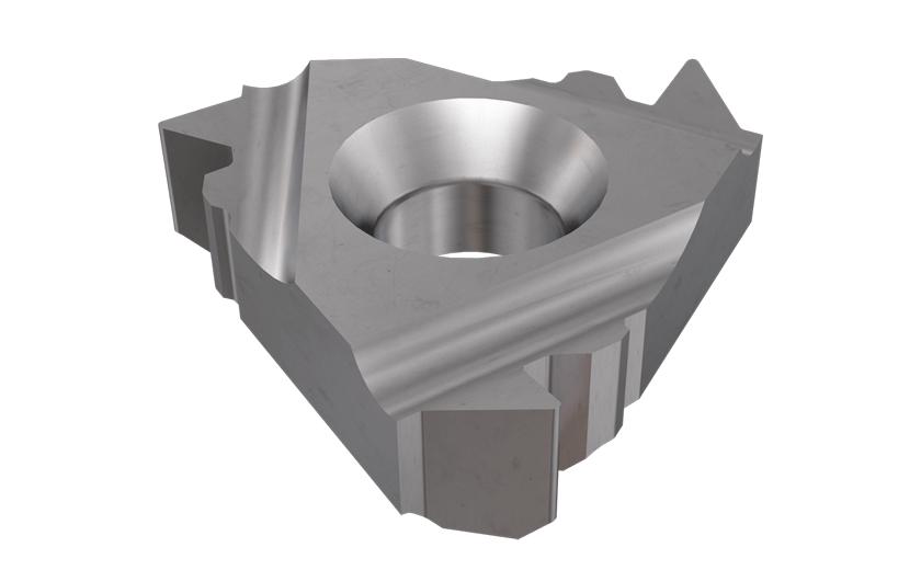 Iscar 5902084 IR/L-ABUT Laydown Threading Insert, 16IR Insert, 12 TPI, Internal Thread, Buttress Thread, 1 in Pitch, Right Hand Cutting