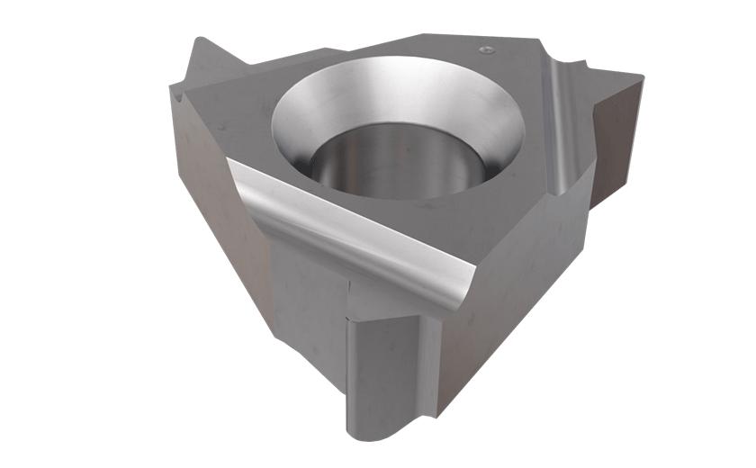 Iscar 5902183 IR/L-UN Laydown Threading Insert, 06IR Insert, 24 TPI, Internal Thread, UN Thread, 1 in Pitch, Right Hand Cutting