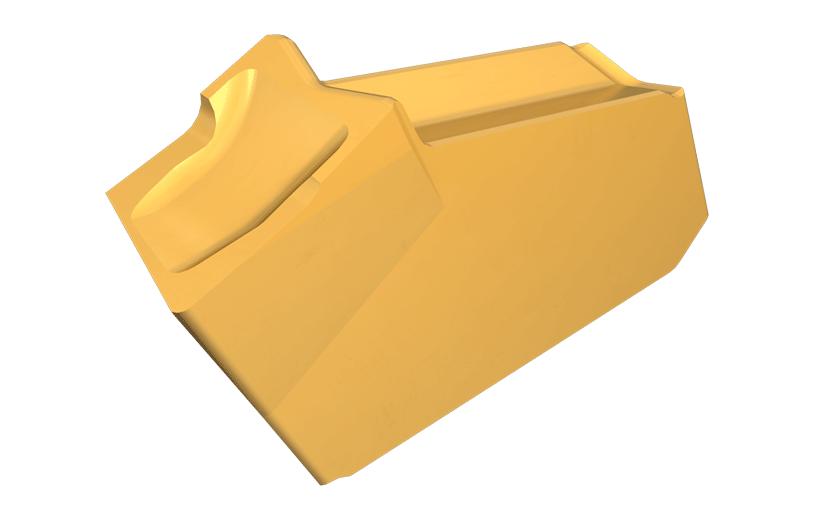 Iscar 6000420 GFR/L-C Parting Insert, 2 Insert, GFR Insert, 0.087 in W Cutting, 15 deg Lead Angle, Right Hand Lead Angle Direction, Solid Carbide, Uncoated