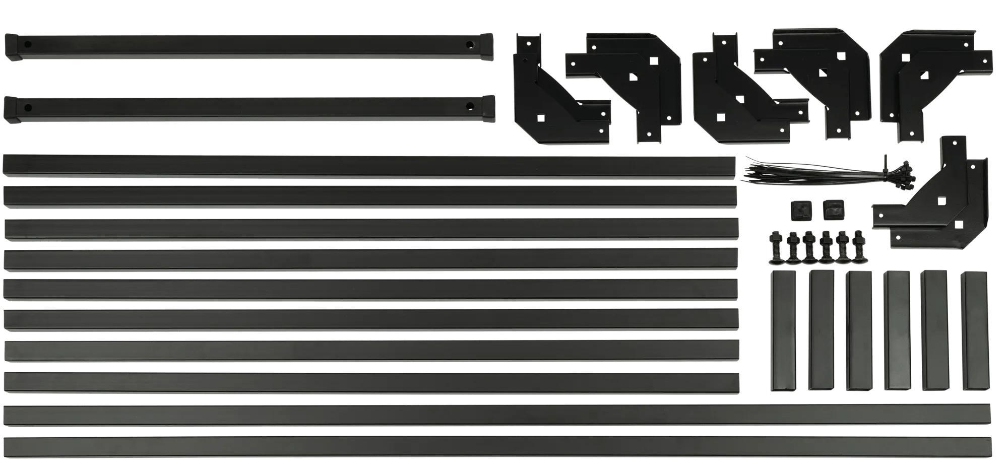 FRAME SCRN WELDING PWD CTD 6X10FT BK