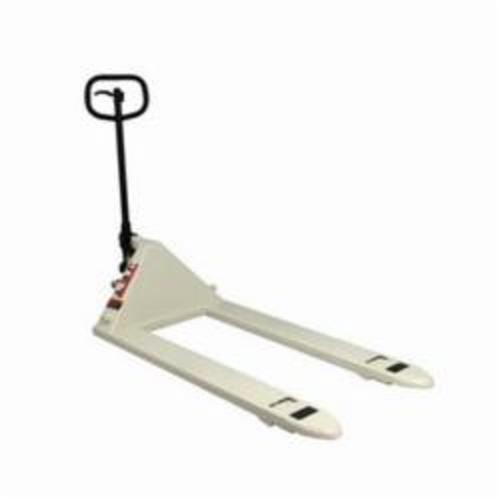 JET® 151009 J Series Pallet Truck, 5000 lb Load, 2-1/2 in H Fork Lowered, 6-1/4 in H Fork Raised, 63 in L x 45-1/8 in H