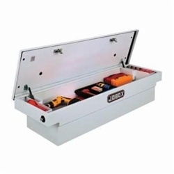 BOX TRK CRSVR 30IN 71IN 17-1/4IN WHT