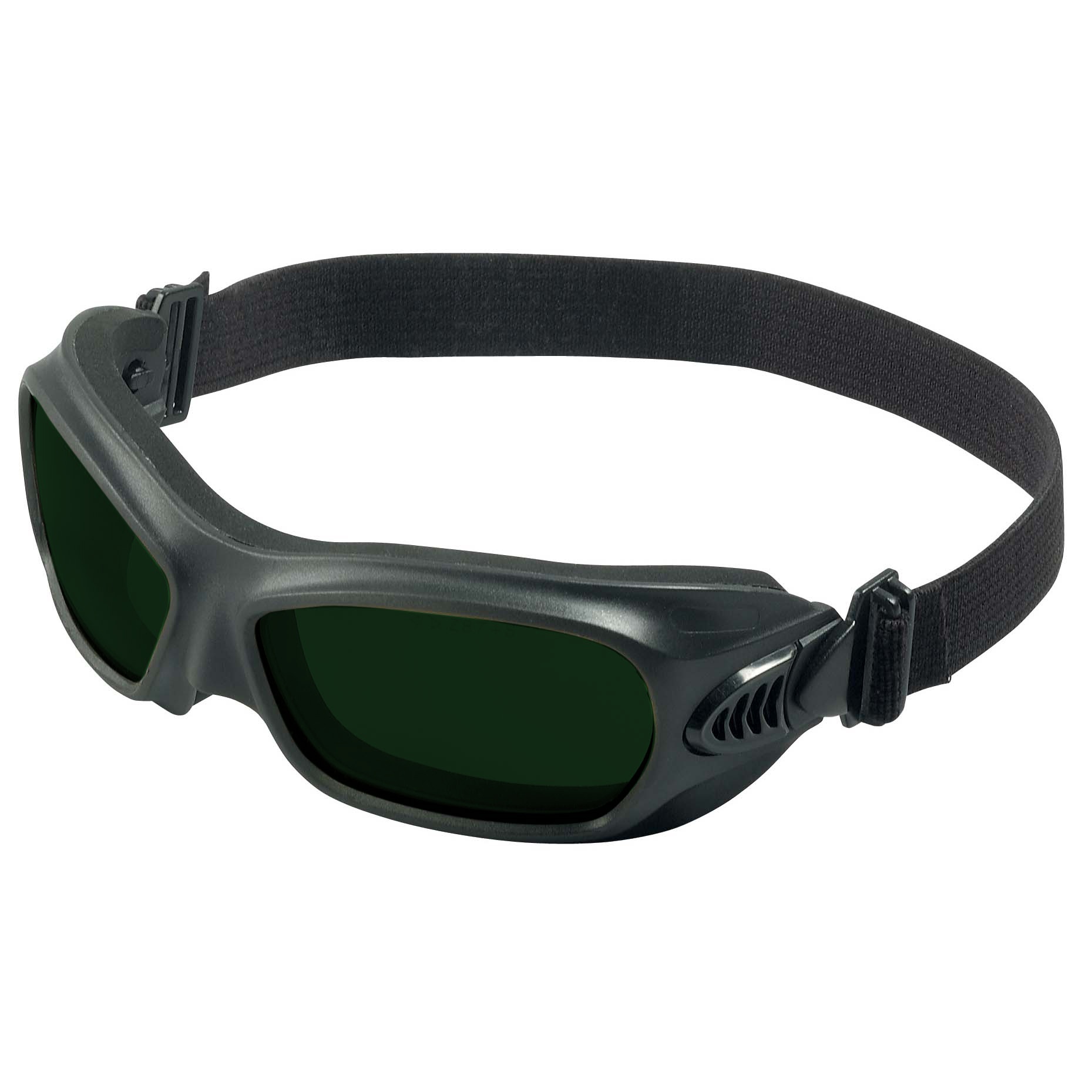 GOGGLES SAF A-FOG/IMP-RESISTANT 99.9% BK