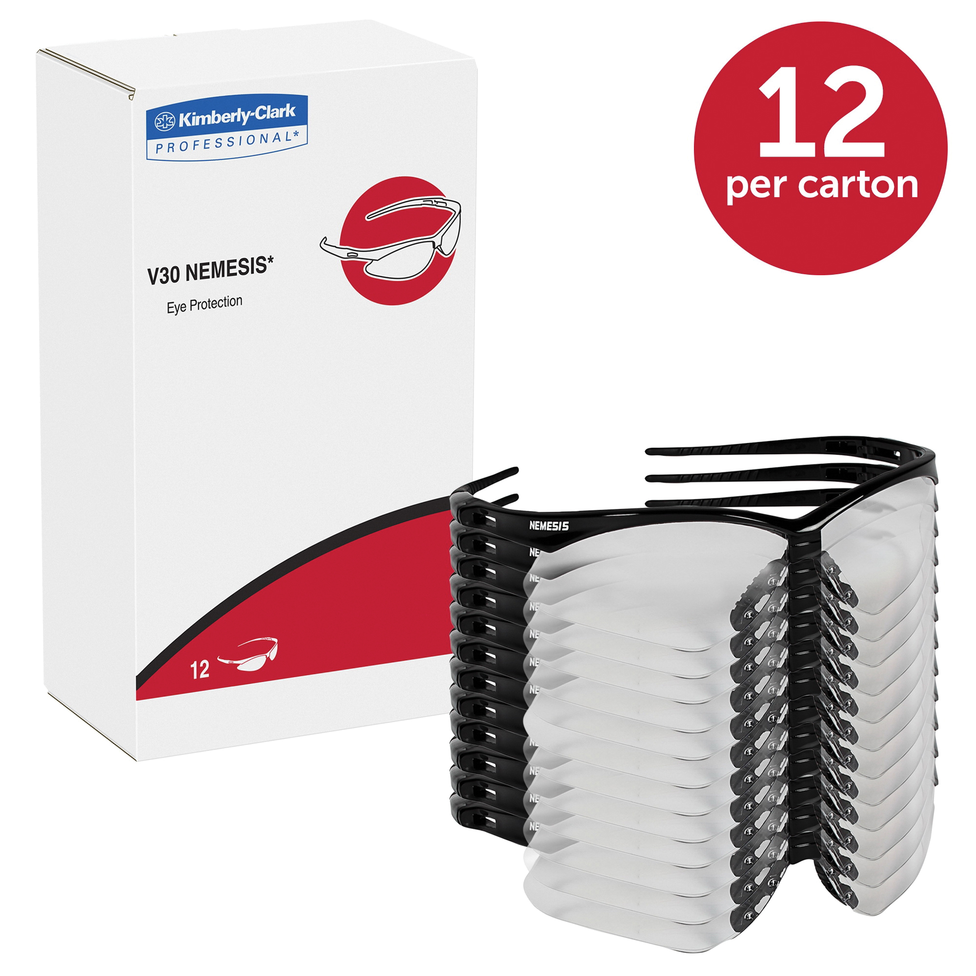 GLASSES SAF A-SCRATCH INDOOR/OUTDOOR BK