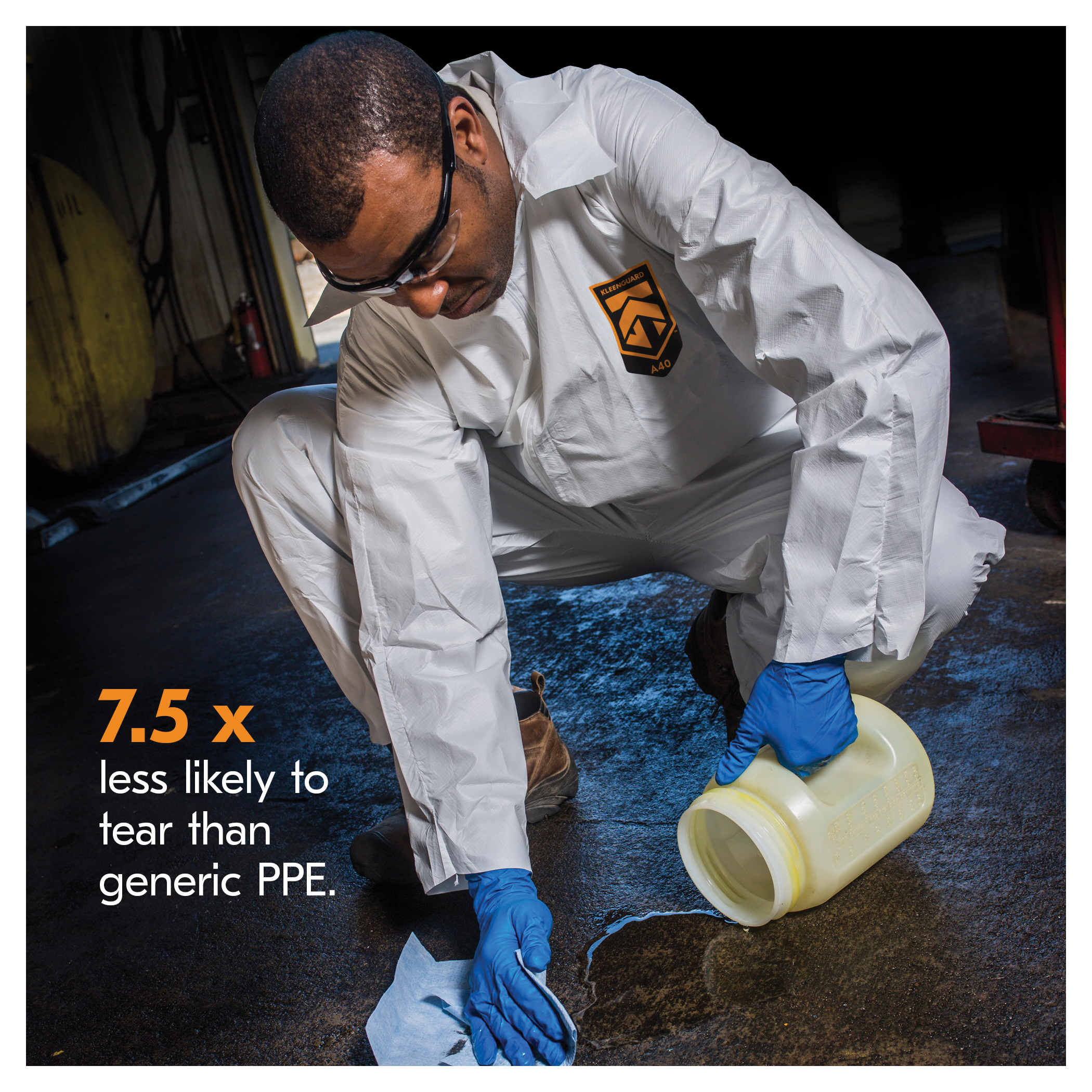 COVERALL DISPOSABLE UNISEX 3XL WHT 1.9OZ