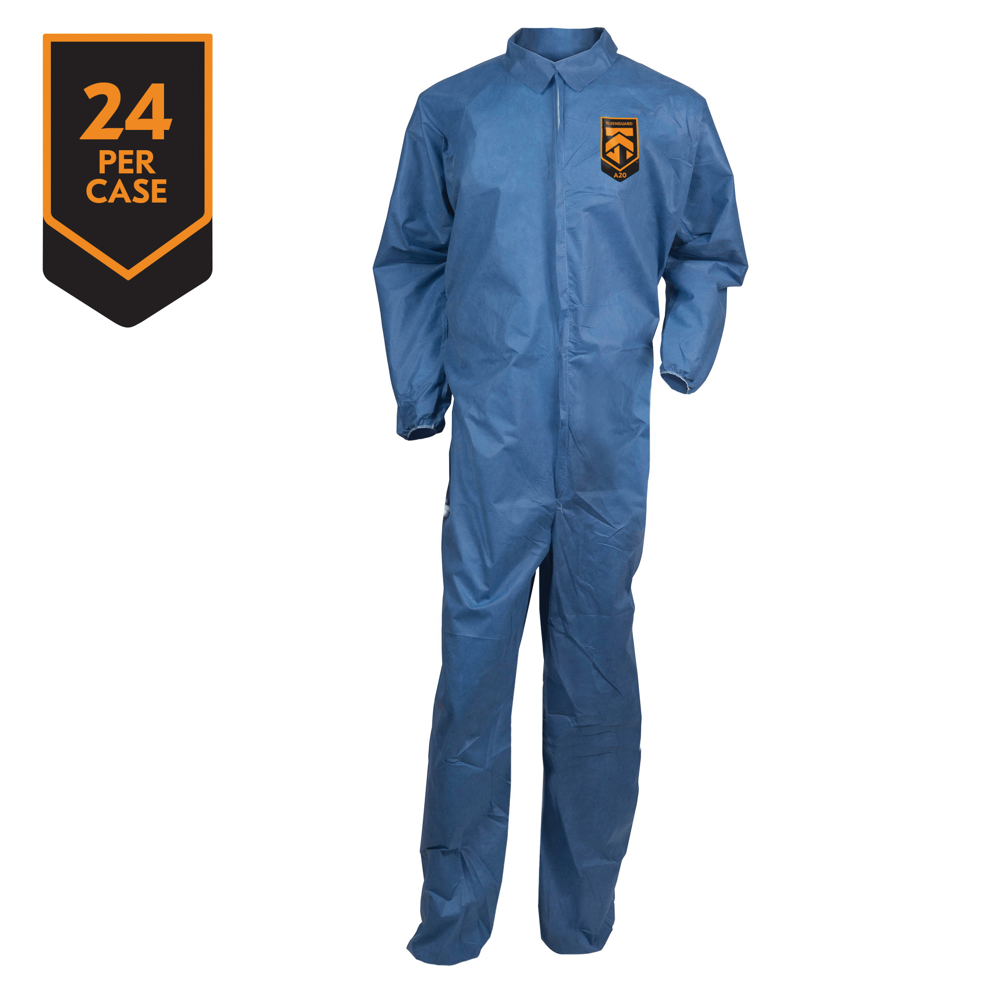 COVERALL DISPOSABLE XL BL DENIM 29-3/4IN