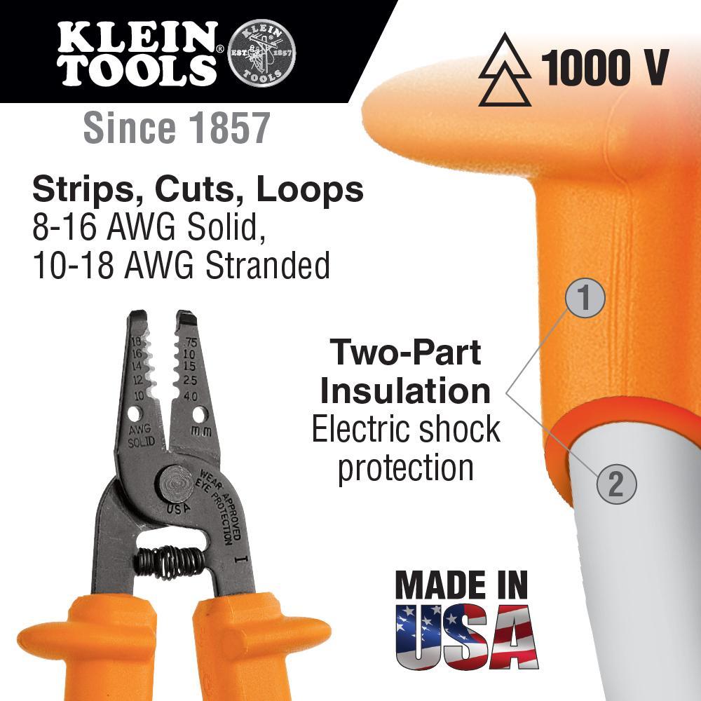 STRIPPER W 18 TO 10AWG 6IN STL SOL YES
