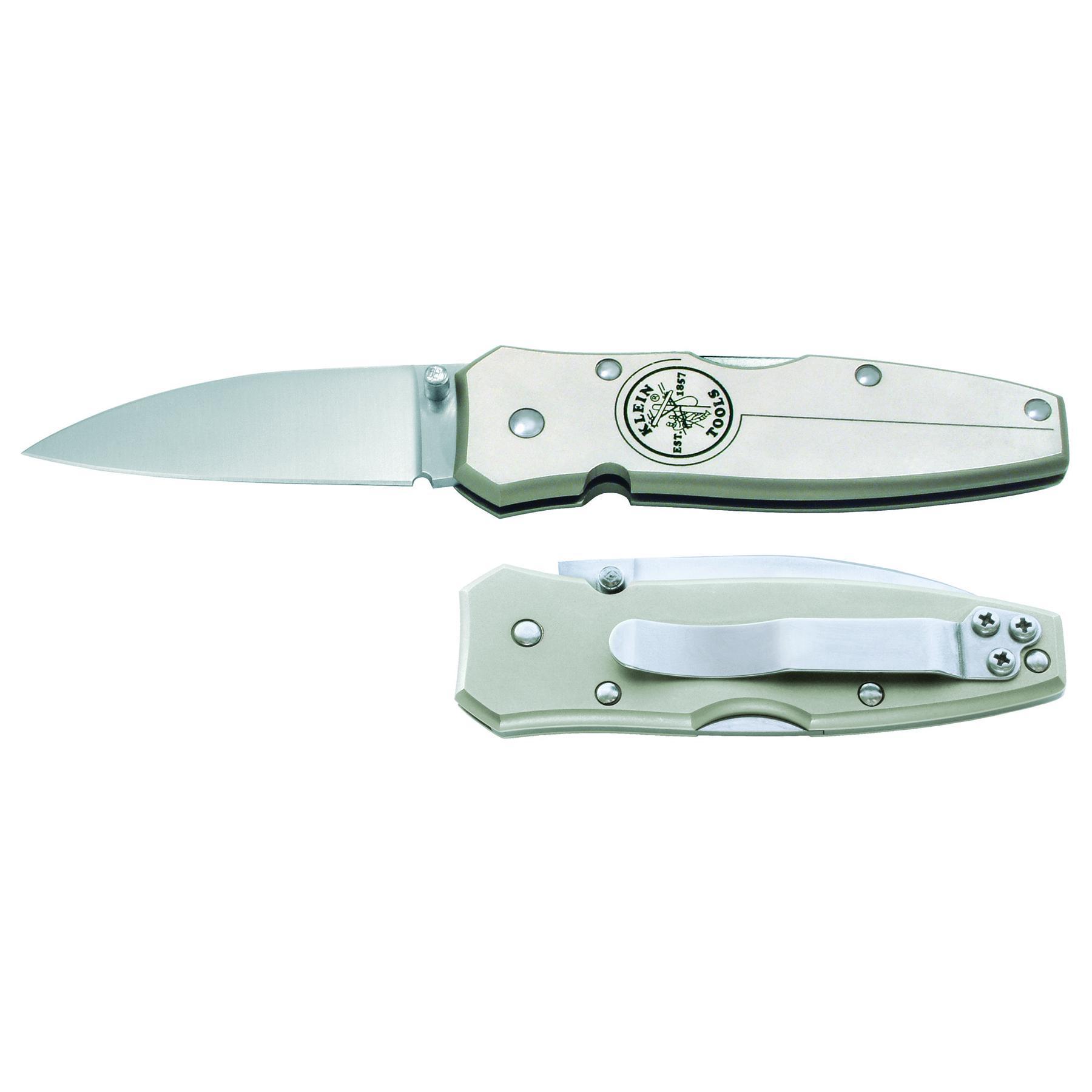 KNIFE PKT DROP PT 2-1/2IN SST LOCK BACK
