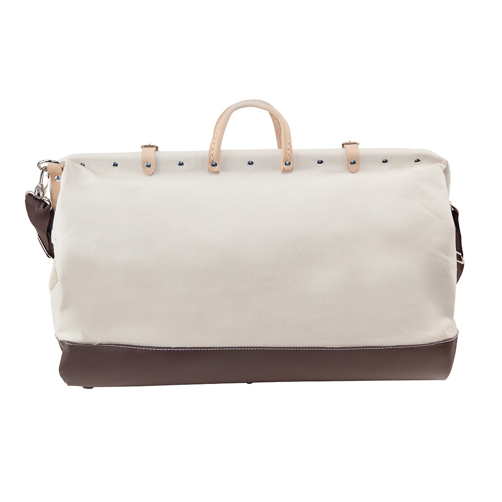 BAG TOOL DLX #8 CANVAS BR/TAN NAT 17