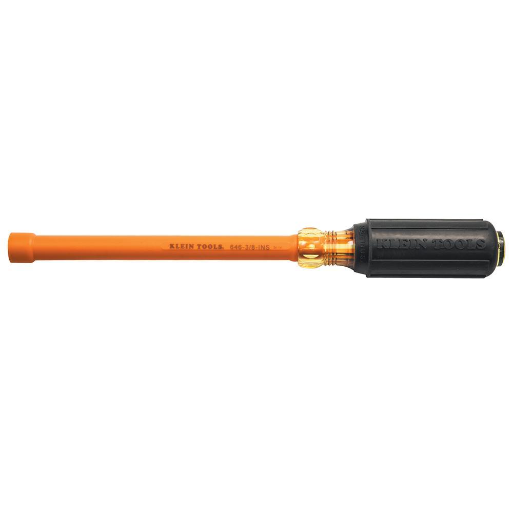 NUTDRIVER IMPRL 3/8IN HOL CUSH GRIP ORN