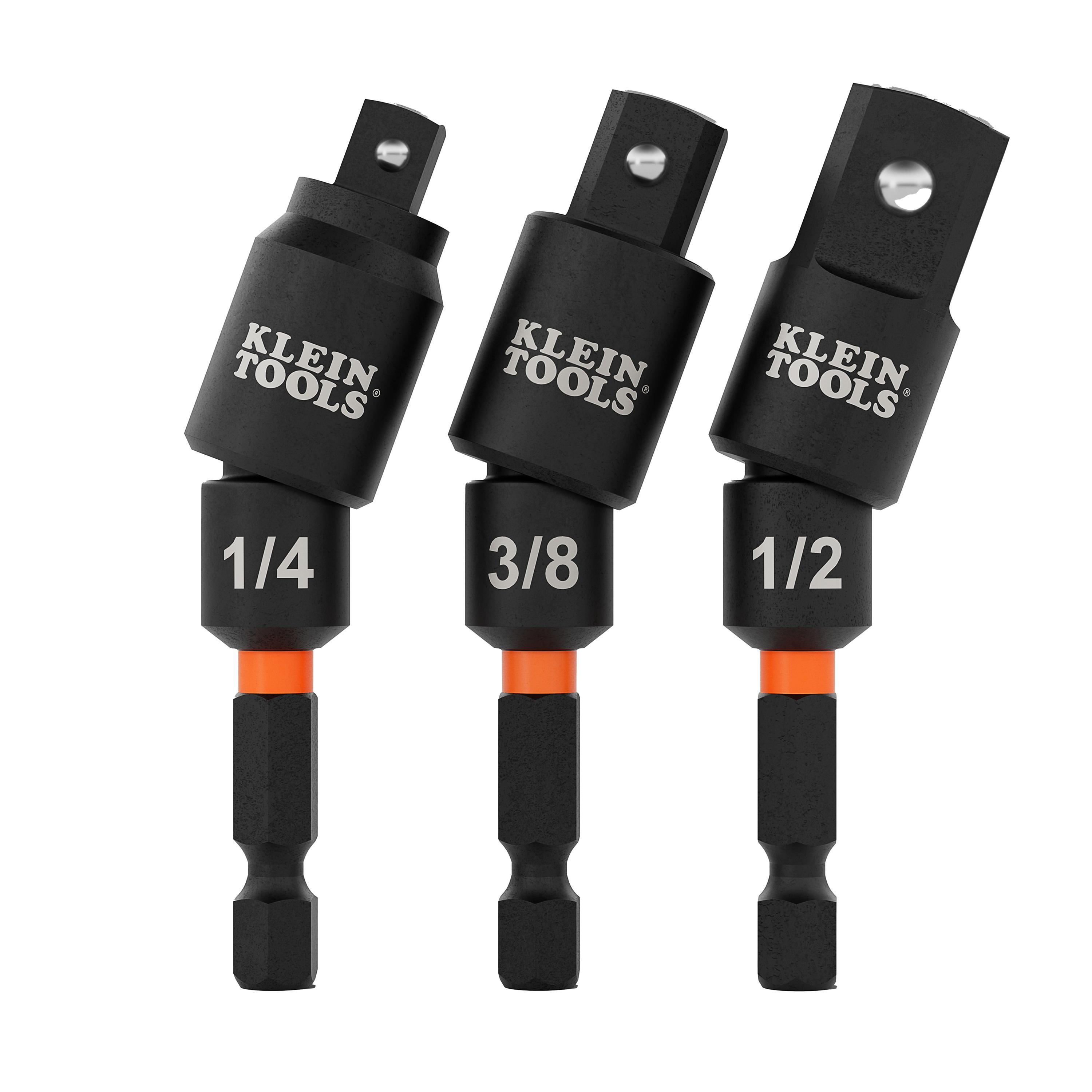 3-PC IMPCT DRIVER SWIVEL ADPTR
