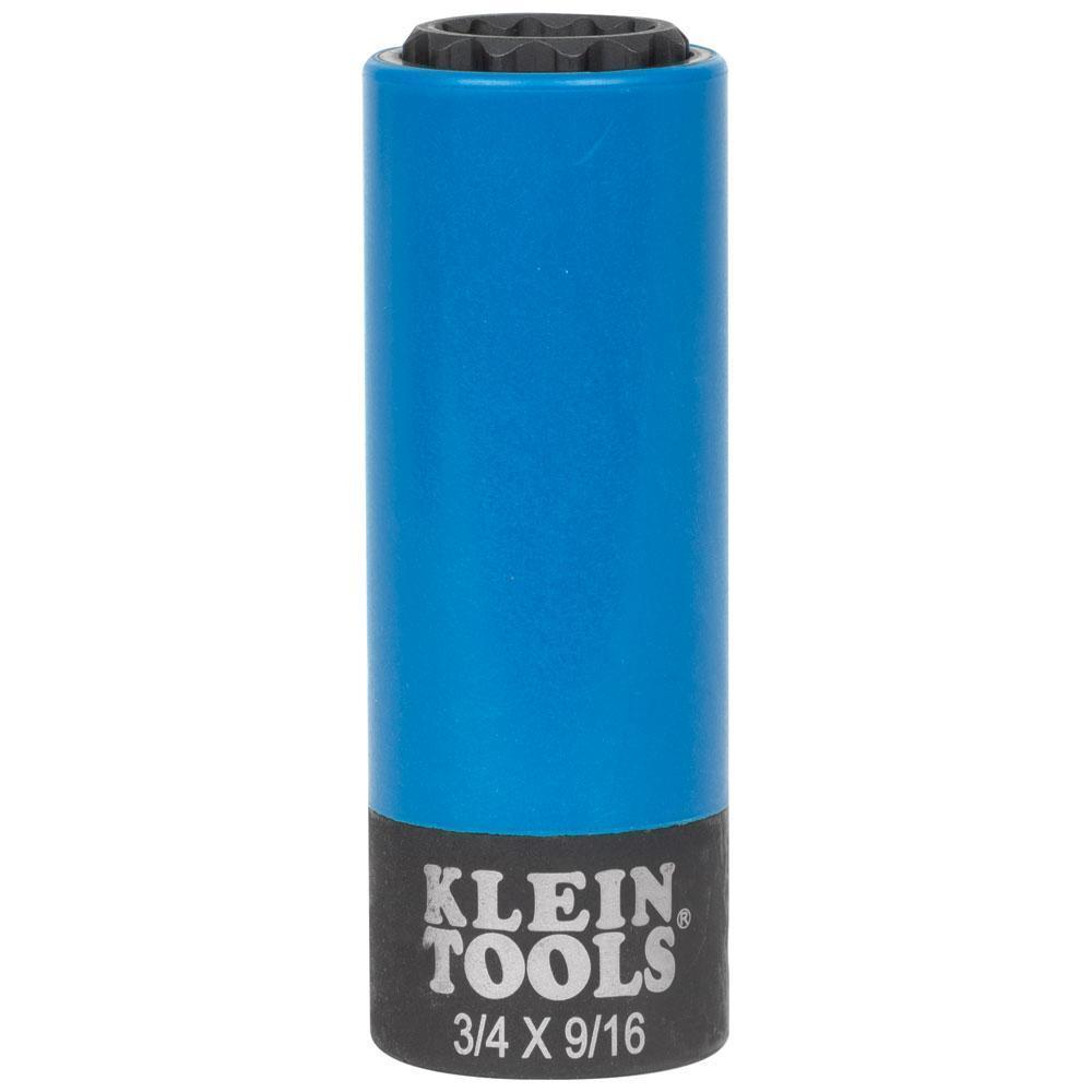 2-IN-1 COATED IMPACT SOCKET 3/4 AND 9/16