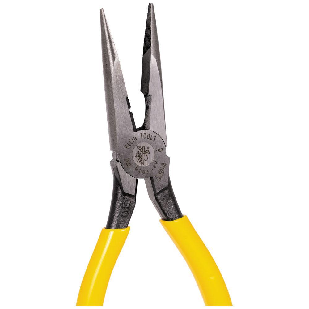 PLIER NOSE LONG 2-5/16IN 1IN TS 8-7/16IN