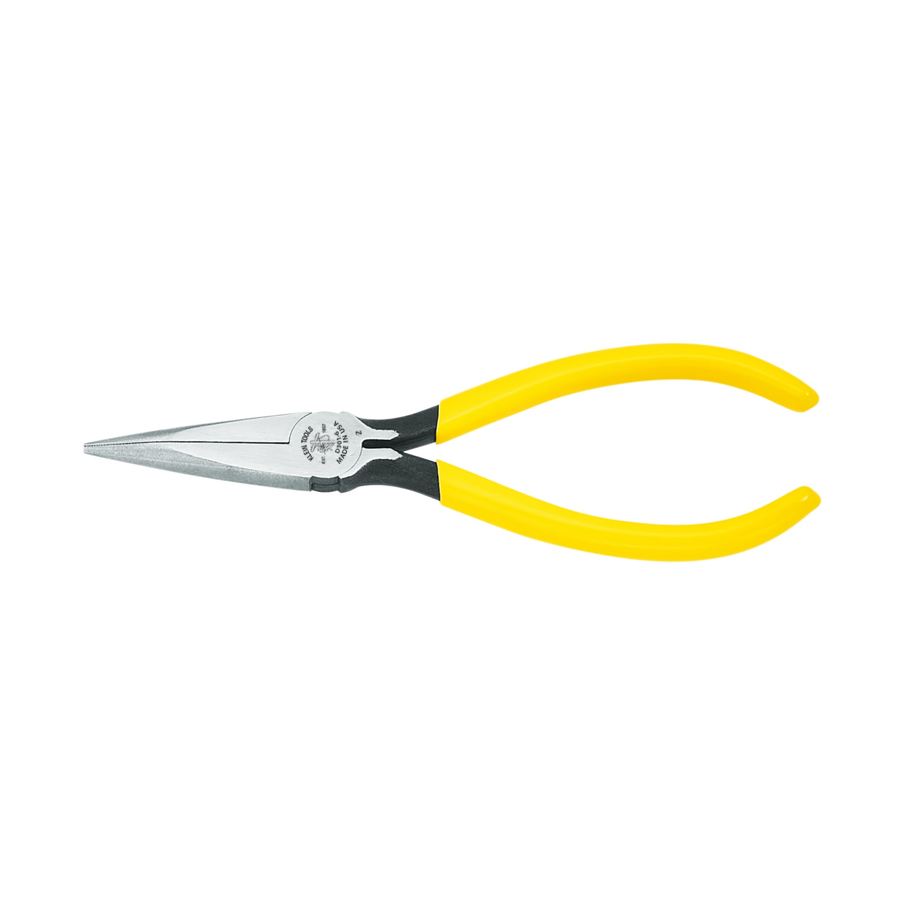PLIER LONG NOSE KNURLED/SERRATED 1-7/8IN