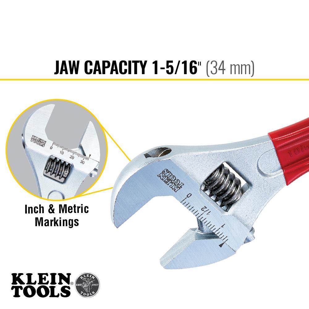 WRENCH ADJUSTABLE 1-5/16IN 10-1/4IN YES