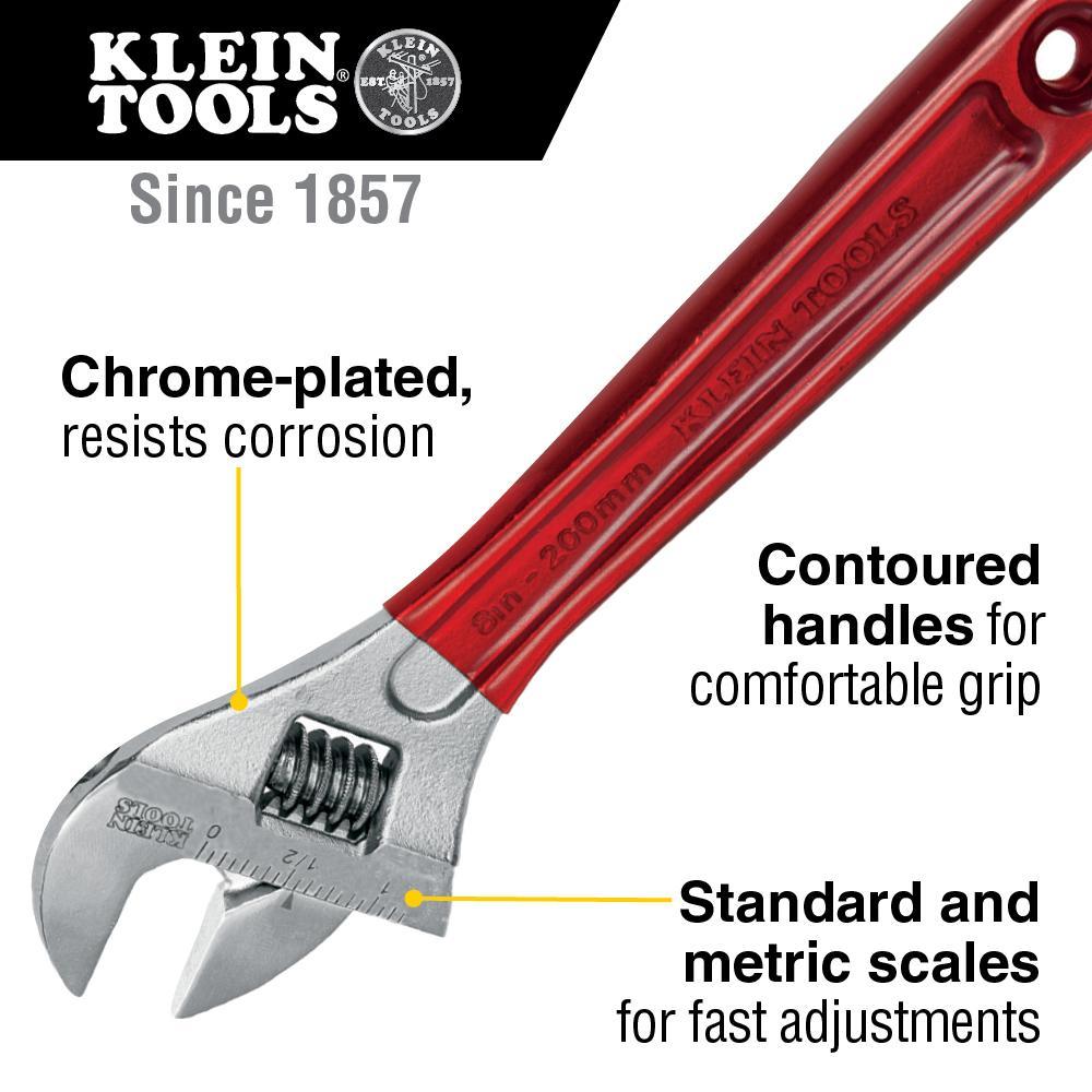 WRENCH ADJUSTABLE 1-1/8IN 8-1/4IN YES