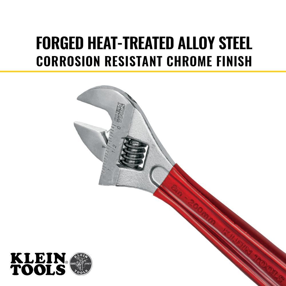 WRENCH ADJUSTABLE 1-1/8IN 8-1/4IN YES