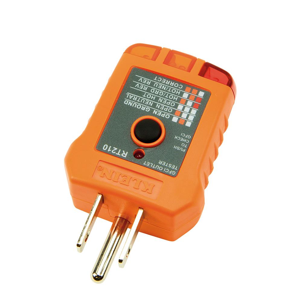 TESTER RCPT GFCI 110/125VAC 50/60HZ STD