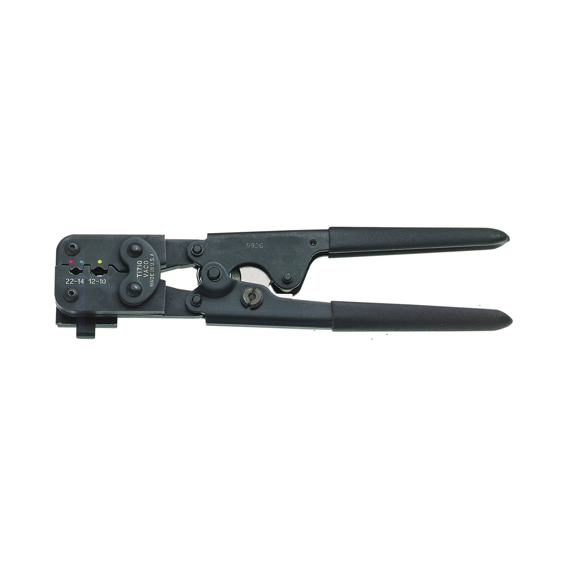 CRIMPER RATCHETING 22 TO 10AWG 9IN PLSTC