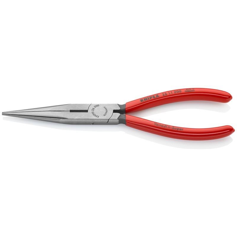 PLIER SNIPE NOSE SIDE CTG 1/2RD 2-7/8IN