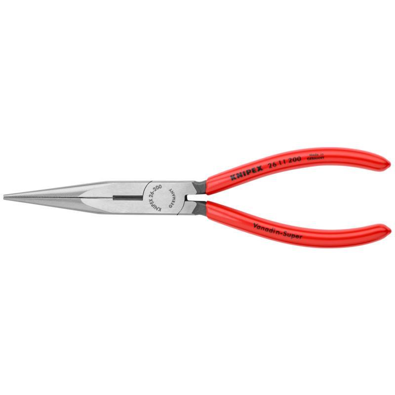 PLIER SNIPE NOSE SIDE CTG 1/2RD 2-7/8IN