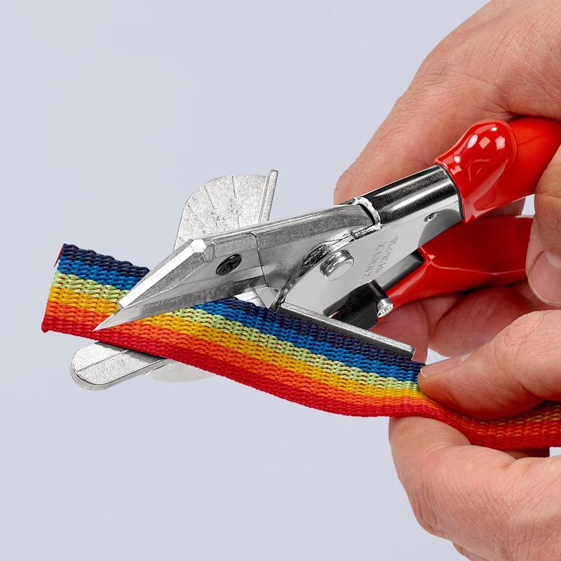 SHEAR MITRE 8-1/2IN SHARP STL PLSTC CTD