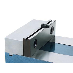 KURT D60-315-P Grooved Jaw Plate, For Use With Kurt 6 in Vise, 6 in, 5.969 in L x 0.725 in THK x 1.735 in H, Steel