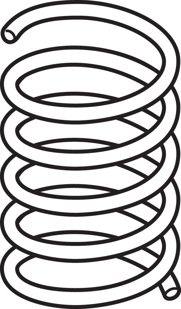SPR FOR INDEXABLES COIL SPRING STEEL 999
