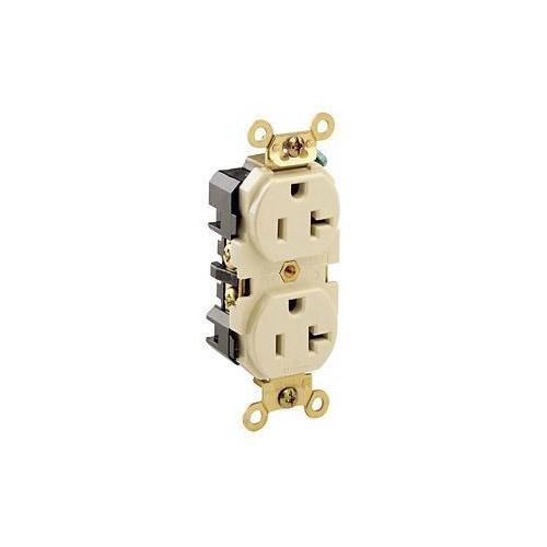 RECEPTACLE BL STR 125VAC 20A 2 3 IVORY