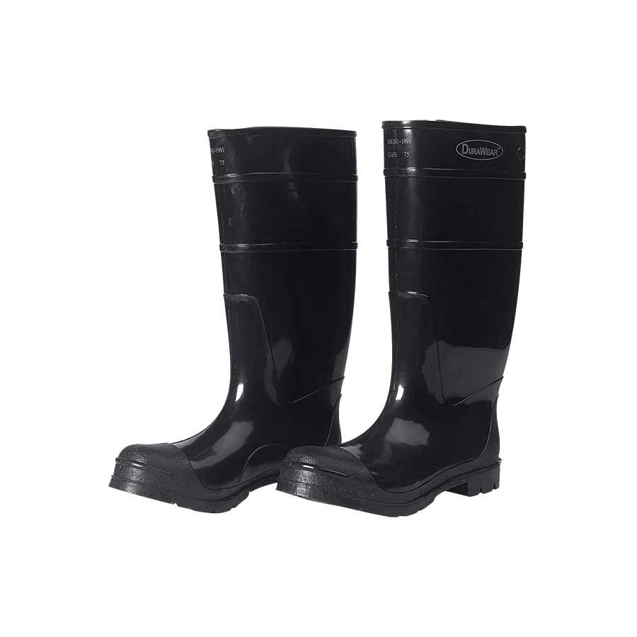 BOOT ECONOMY PVC PLAIN TOE SIZE 8